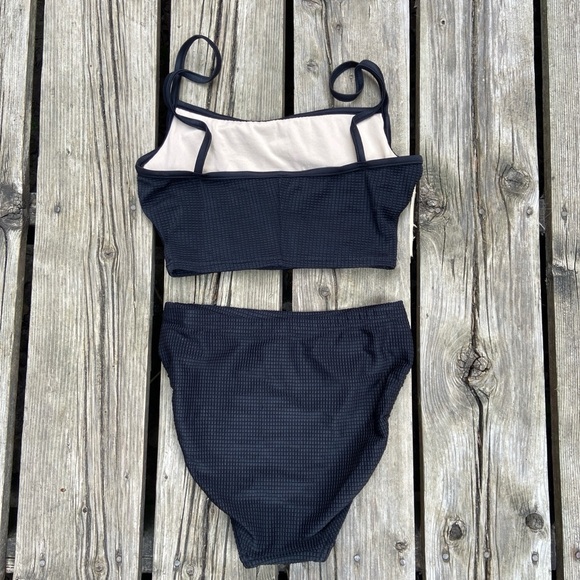 Vintage Black 2pc Swimsuit - Picture 3 of 4